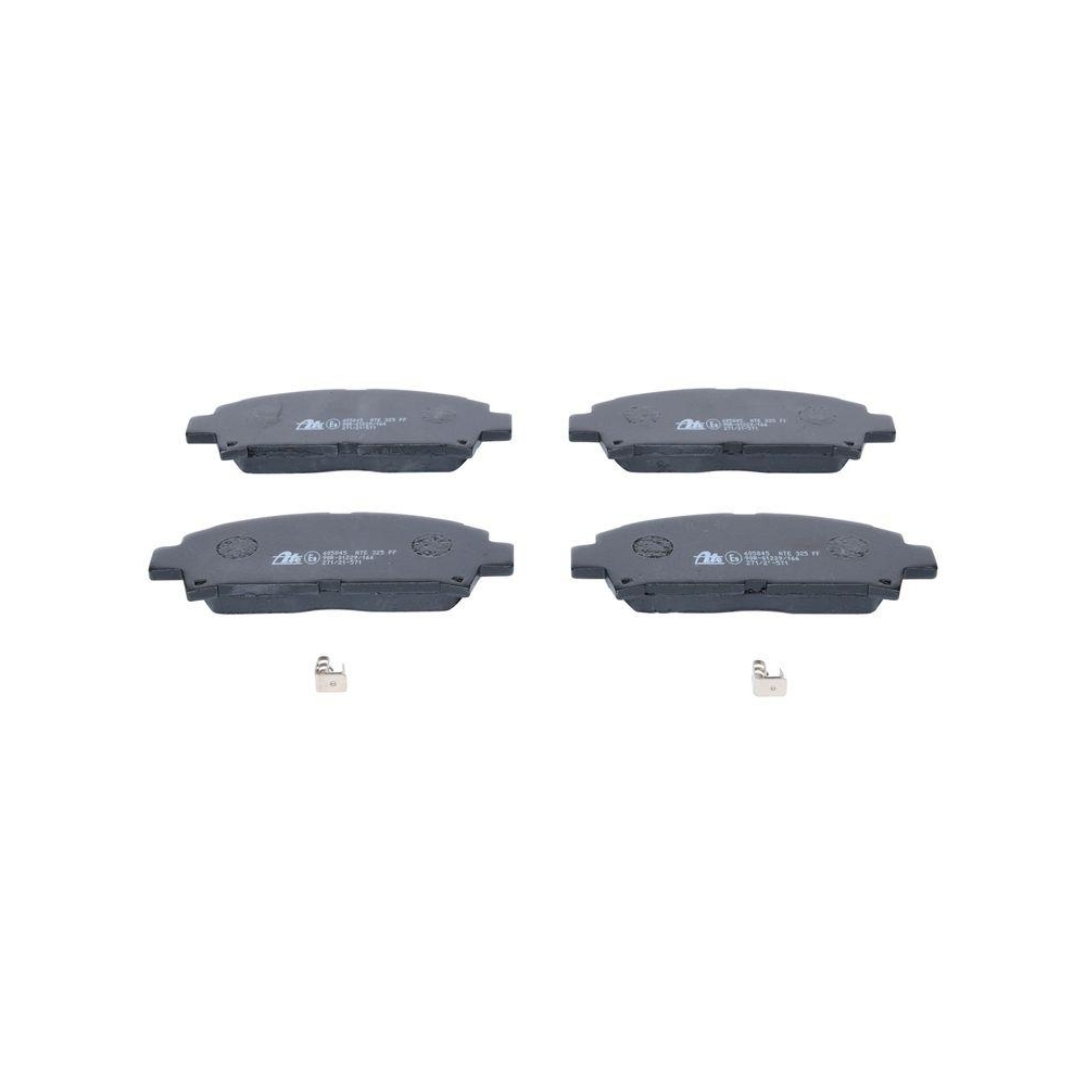 Bremsbelagsatz, Scheibenbremse ATE 13.0460-5845.2 f&uuml;r TOYOTA, Vorderachse
