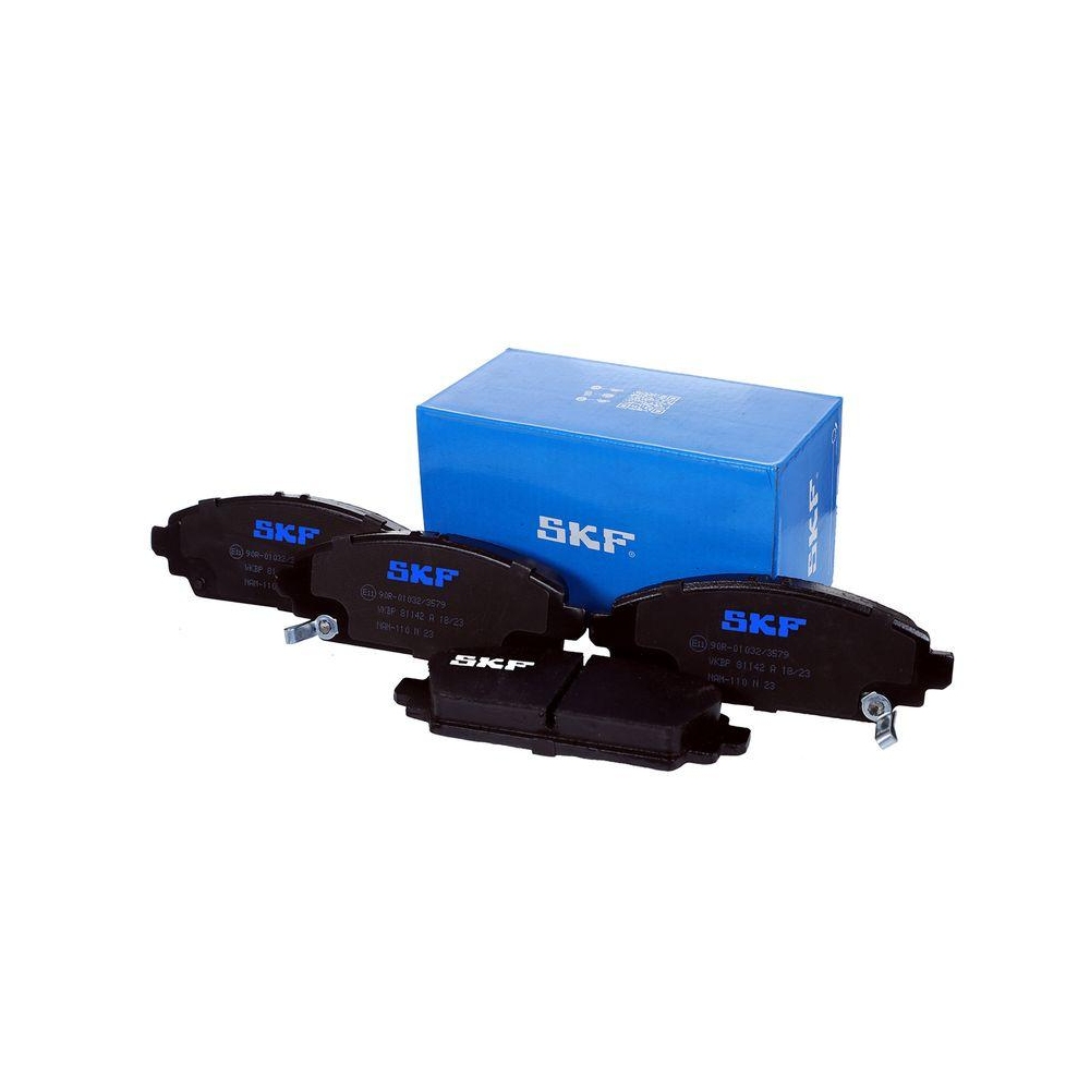 Bremsbelagsatz, Scheibenbremse SKF VKBP 81142 A f&uuml;r HONDA, Vorderachse