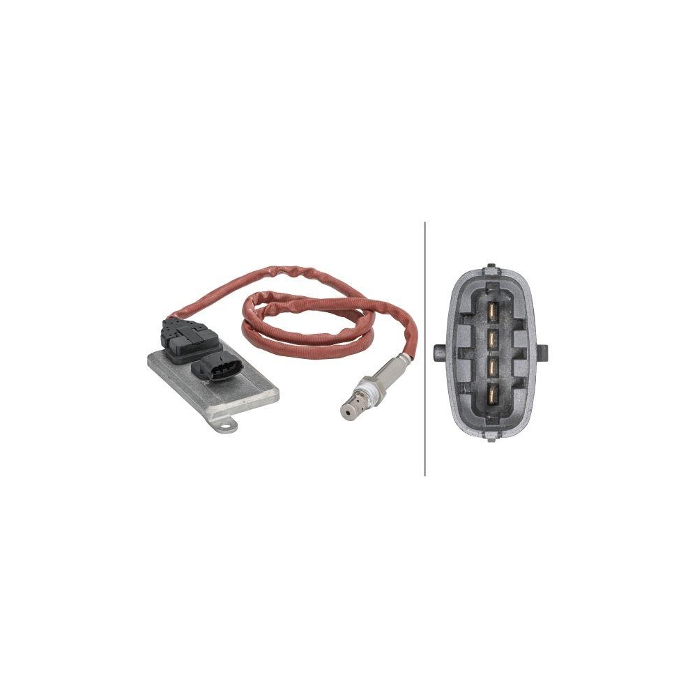 HELLA NOx-Sensor, NOx-Katalysator 6PN 358 186-061 für DAF, vor Katalysator
