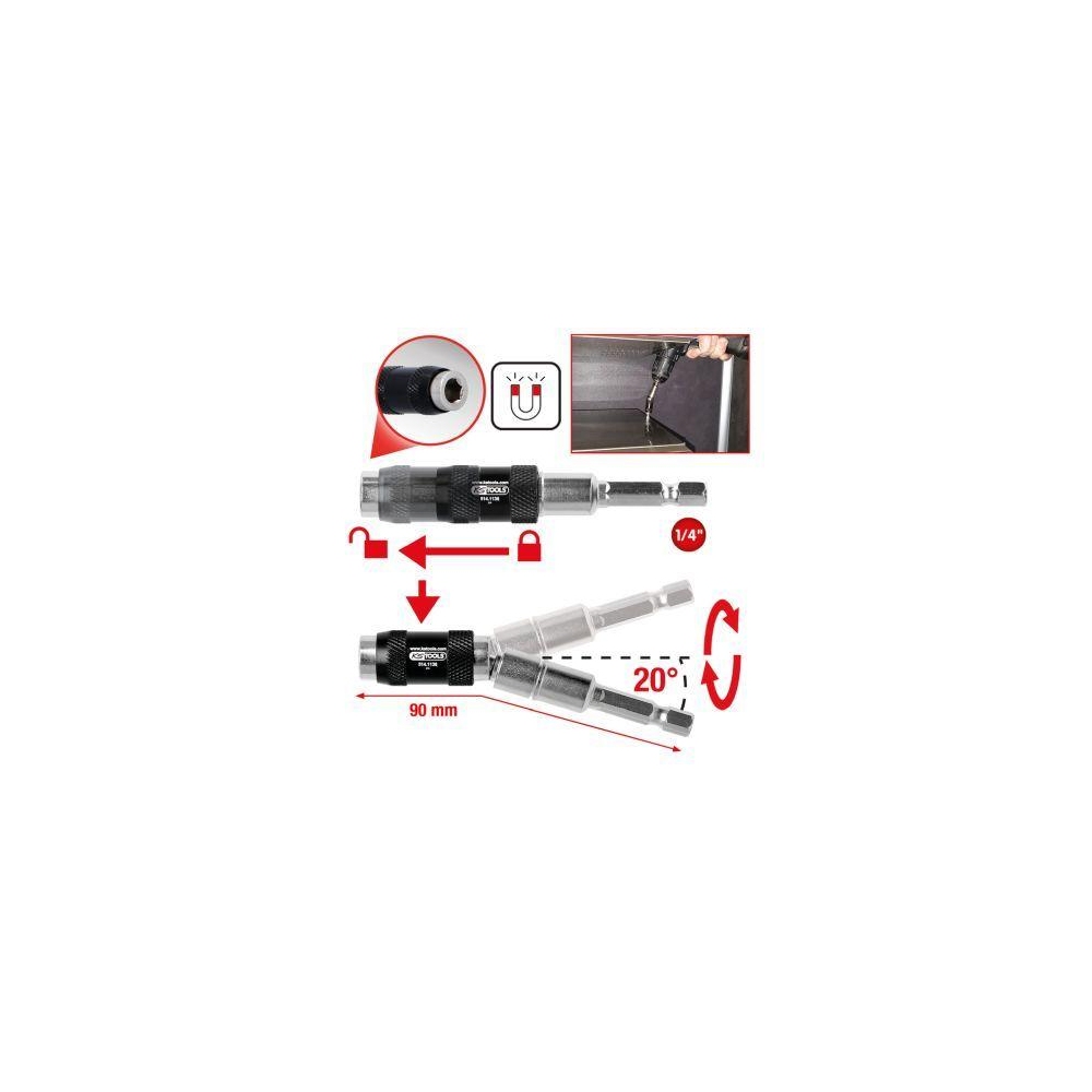 Bithalter KS TOOLS 514.1136 für