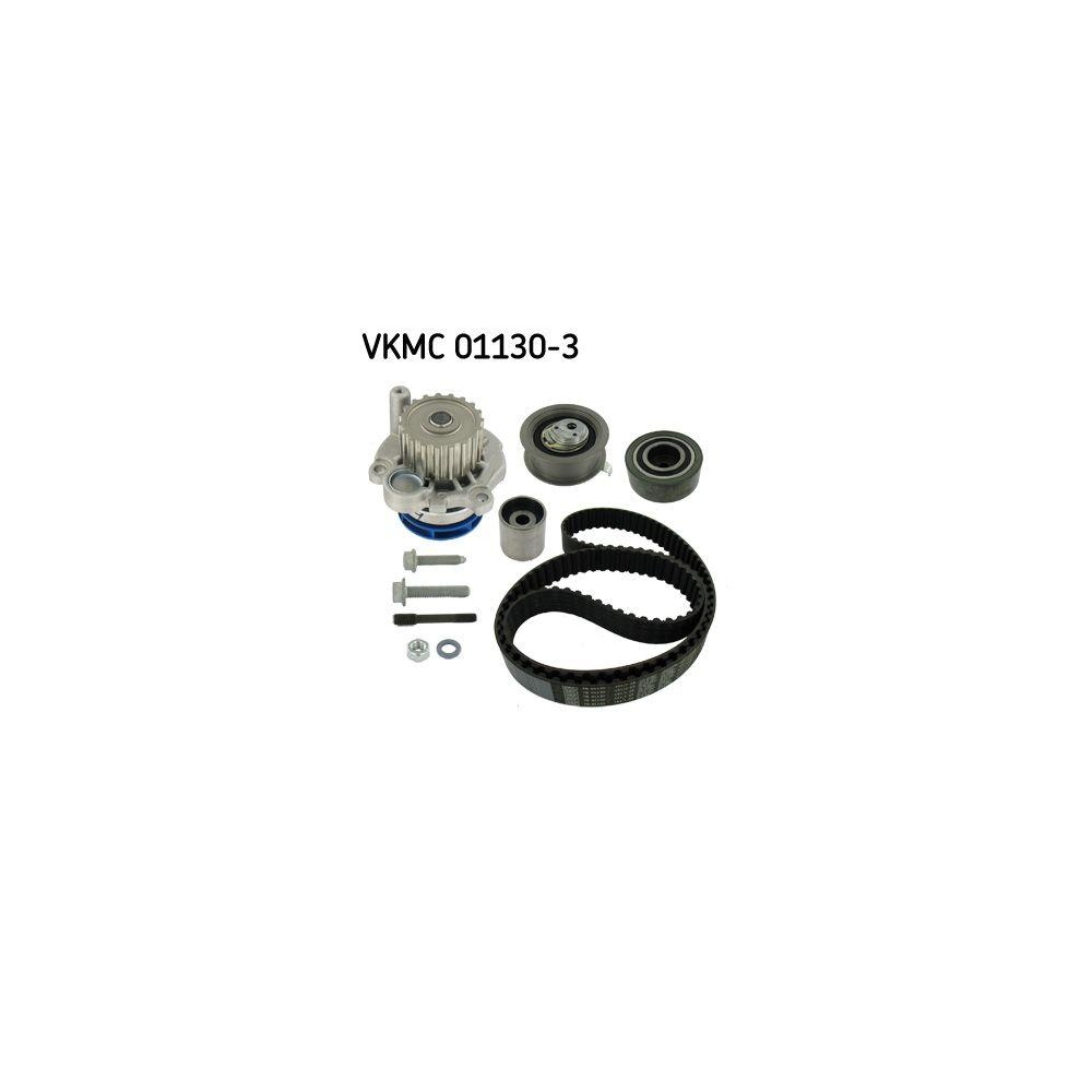 Wasserpumpe + Zahnriemensatz SKF VKMC 01130-3 f&uuml;r AUDI FORD SEAT SKODA VW