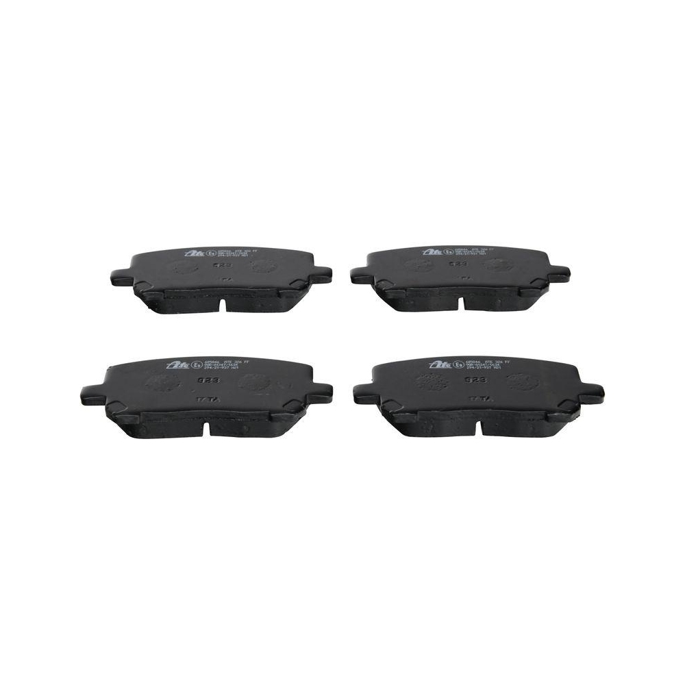 Bremsbelagsatz, Scheibenbremse ATE 13.0460-5846.2 f&uuml;r TOYOTA, Vorderachse