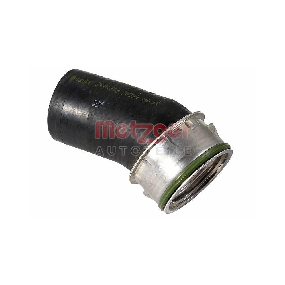 Ladeluftschlauch METZGER 2401313 für VW, hinten, oben