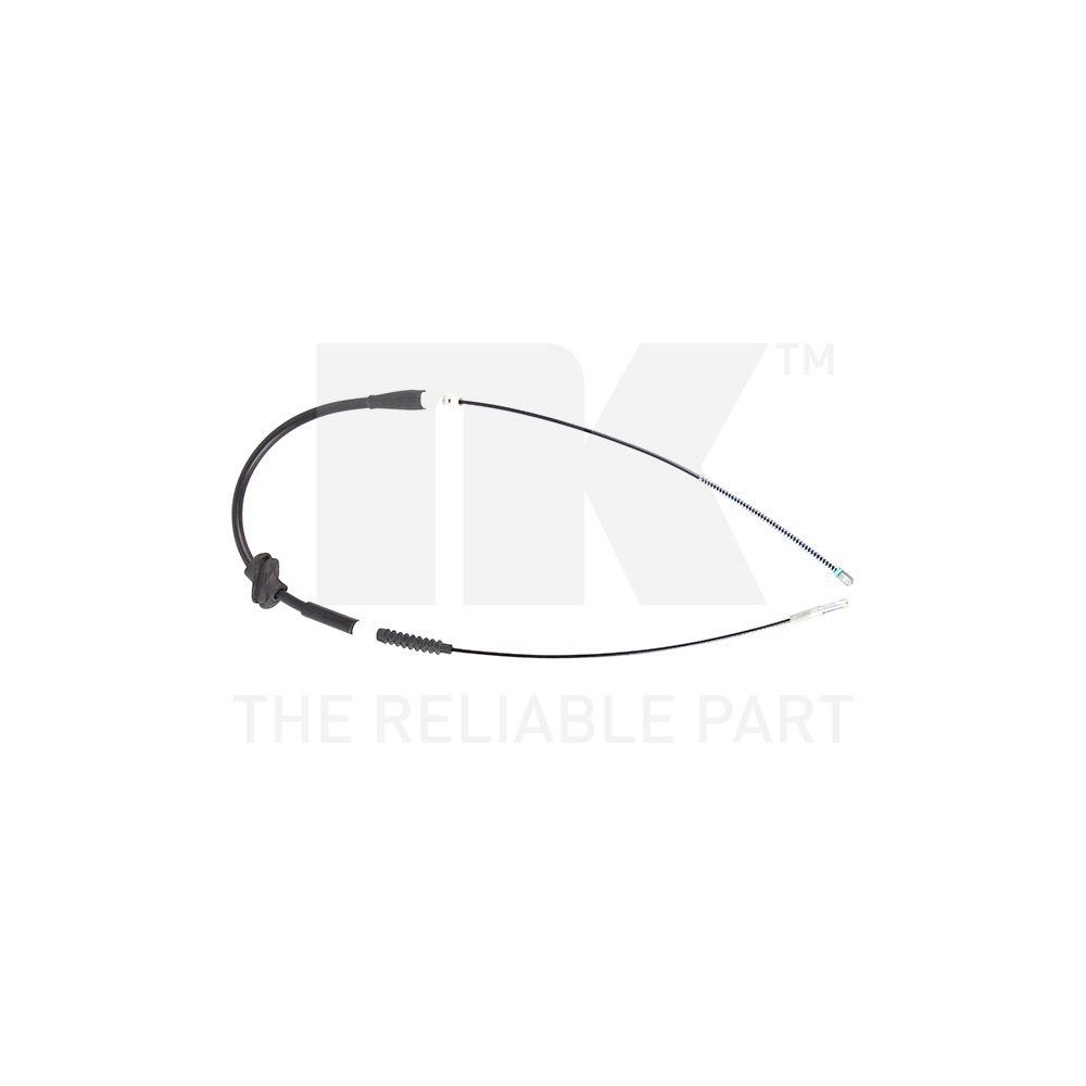 Seilzug, Feststellbremse NK 904746 f&uuml;r AUDI, hinten, links