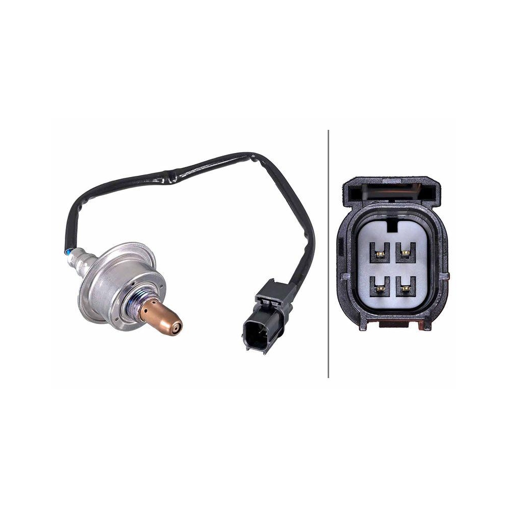 HELLA Lambdasonde 6PA 358 221-661 f&uuml;r HONDA, vor Katalysator