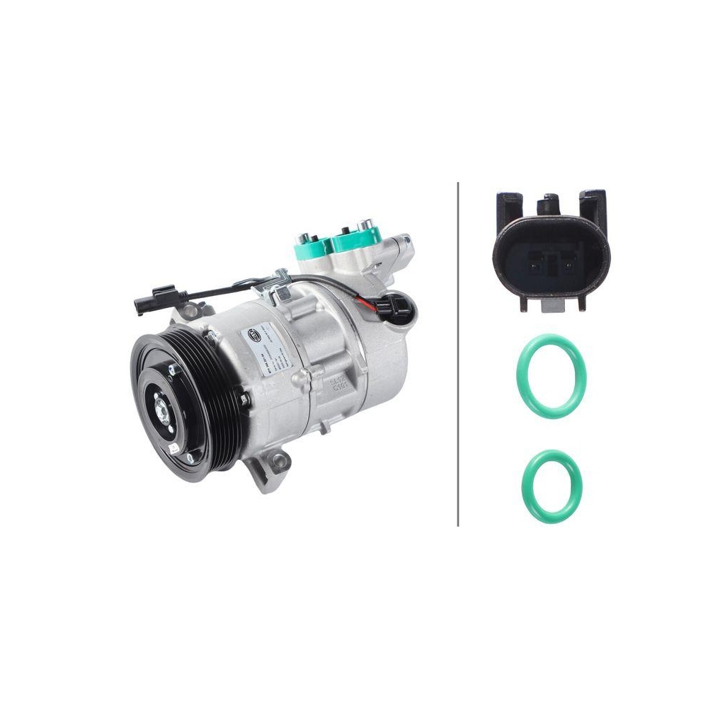 HELLA Kompressor, Klimaanlage 8FK 366 201-341 >>> Easy2Fit <<< f&uuml;r BMW