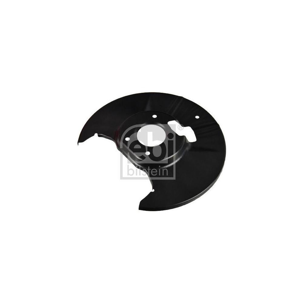 Spritzblech, Bremsscheibe FEBI BILSTEIN 175286 f&uuml;r MAZDA, Hinterachse links
