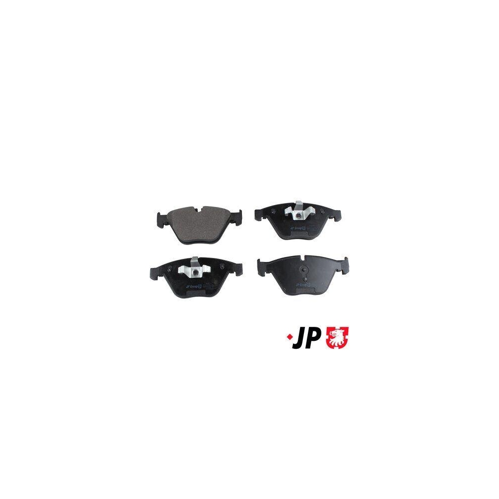Bremsbelagsatz, Scheibenbremse JP GROUP 1463601810 JP f&uuml;r BMW, Vorderachse