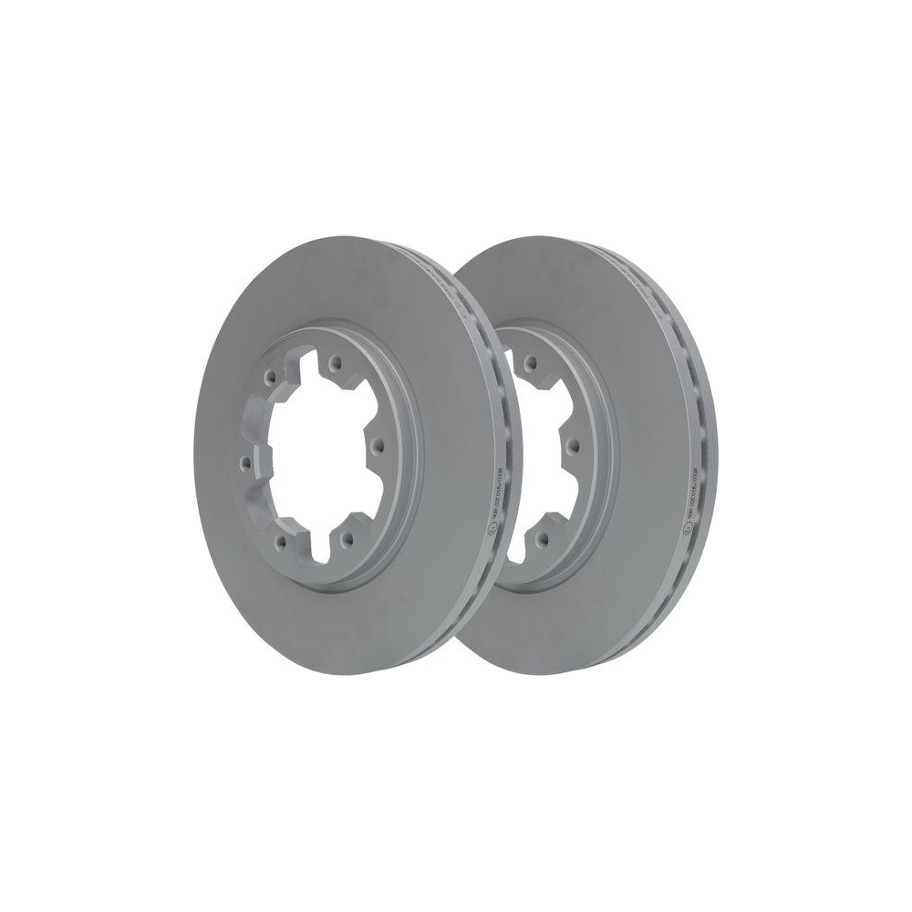 Bremsscheibe ATE 24.0126-0109.1 f&uuml;r FORD NISSAN, Vorderachse