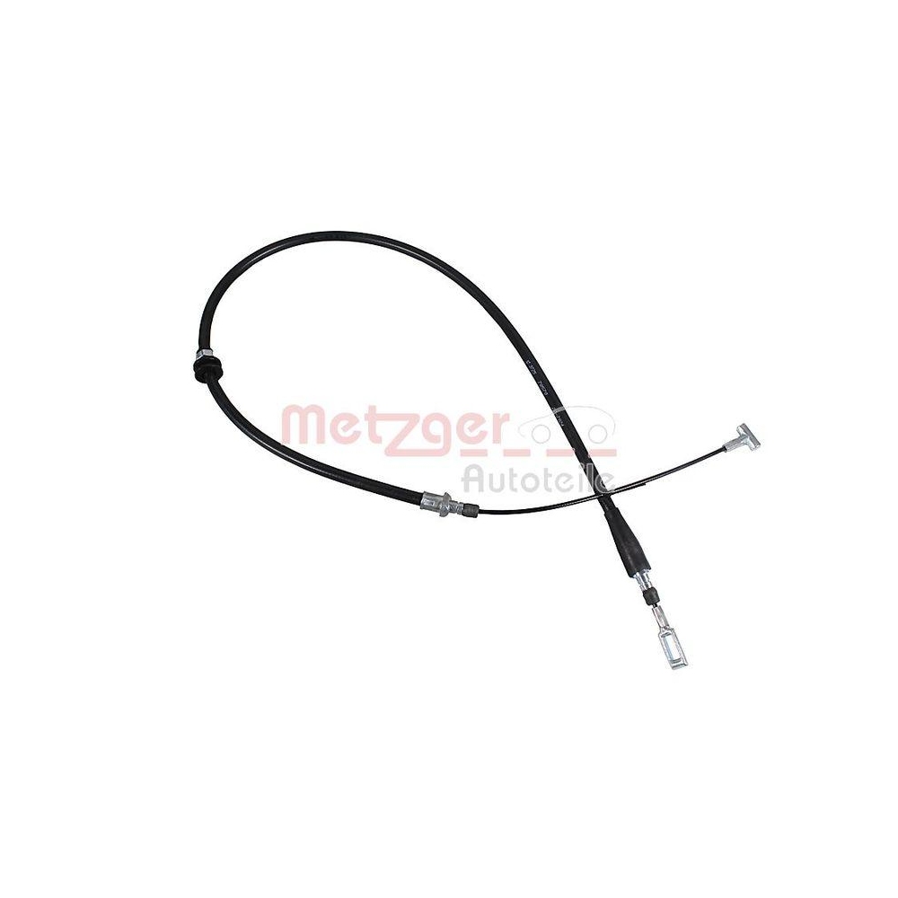 Seilzug, Feststellbremse METZGER 12.3725 für IVECO, hinten links, hinten rechts