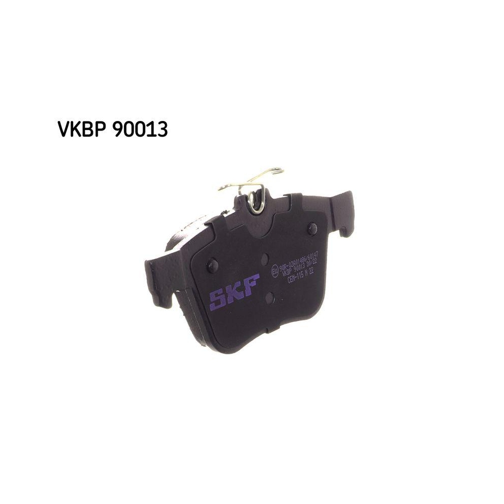 Bremsbelagsatz, Scheibenbremse SKF VKBP 90013 f&uuml;r AUDI SEAT SKODA VW