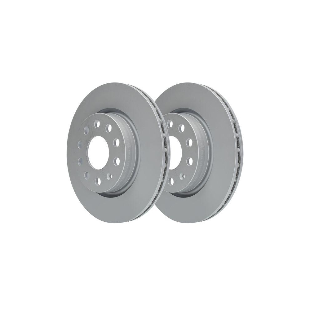 ATE 24.0122-0210.1 Bremsscheibe f&uuml;r SEAT SKODA VAG, Vorderachse