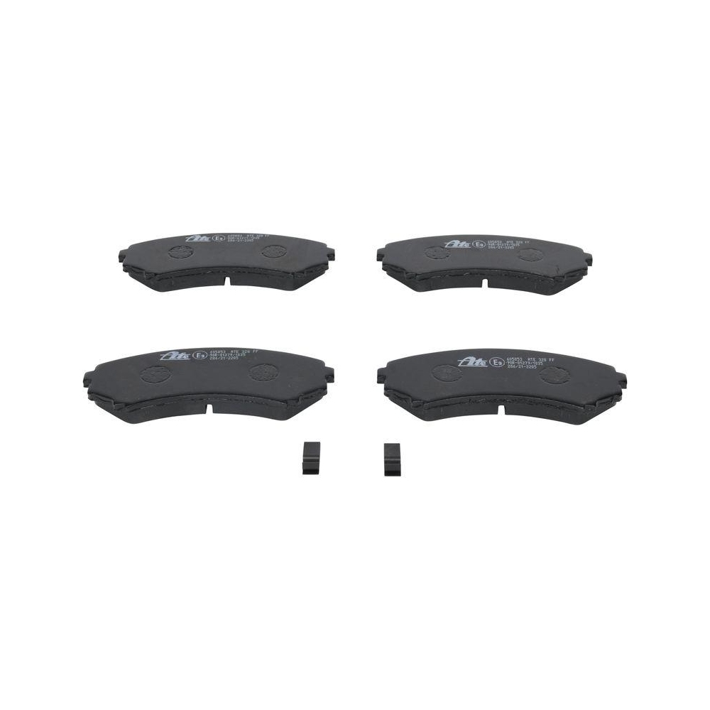 Bremsbelagsatz, Scheibenbremse ATE 13.0460-5853.2 f&uuml;r MITSUBISHI, Vorderachse