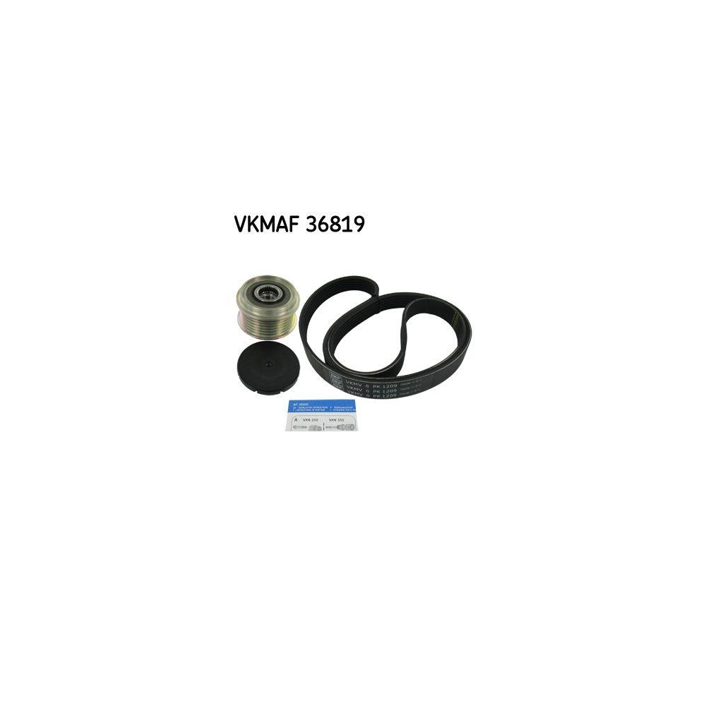 Keilrippenriemensatz SKF VKMAF 36819 f&uuml;r RENAULT VOLVO