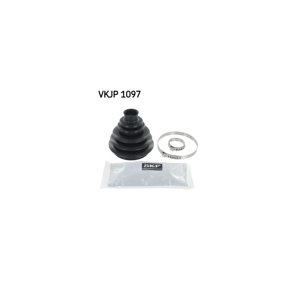 Faltenbalgsatz, Antriebswelle SKF VKJP 1097 f&uuml;r, Vorderachse, radseitig