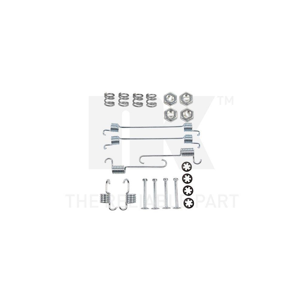 Zubeh&ouml;rsatz, Bremsbacken NK 7919650 f&uuml;r PEUGEOT, Hinterachse