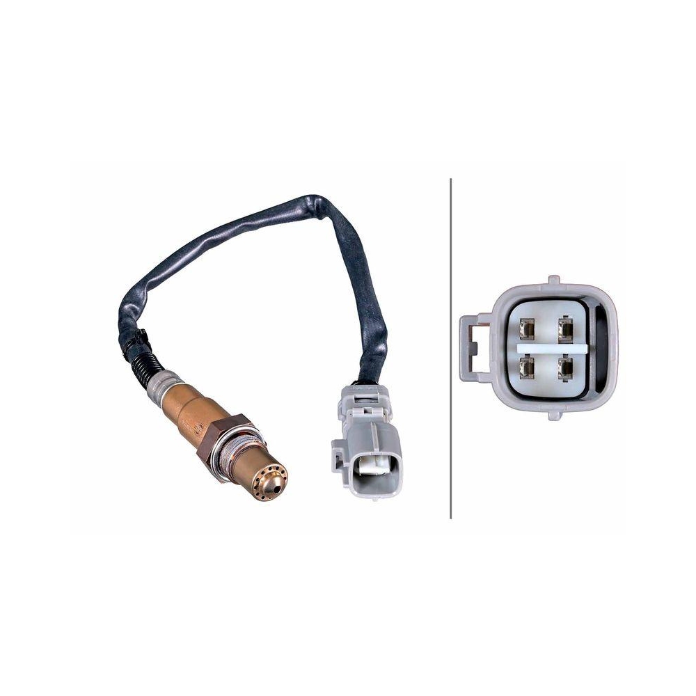 HELLA Lambdasonde 6PA 358 221-821 f&uuml;r TOYOTA, nach Katalysator