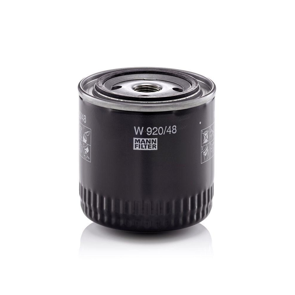 Ölfilter MANN-FILTER W 920/48 für ALFA ROMEO NISSAN VOLVO VAG BOMAG CASE IH JCB