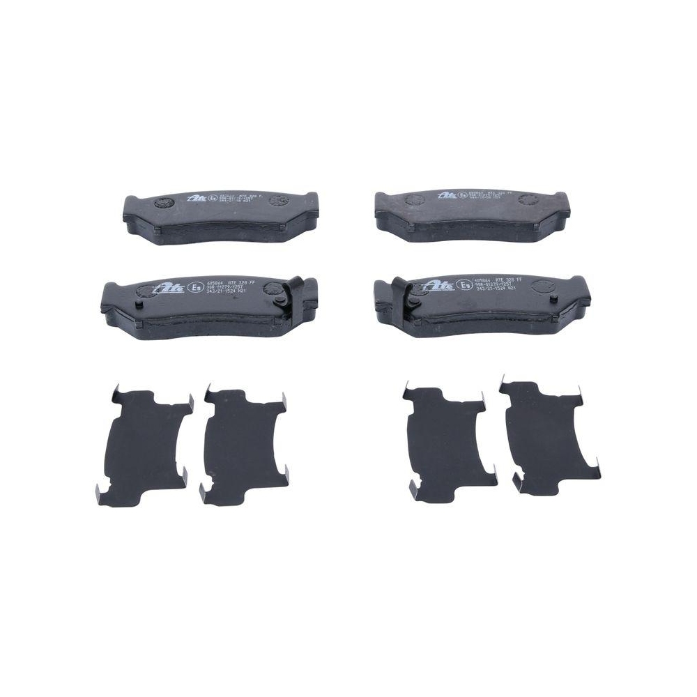 Bremsbelagsatz, Scheibenbremse ATE 13.0460-5864.2 f&uuml;r SUZUKI, Vorderachse