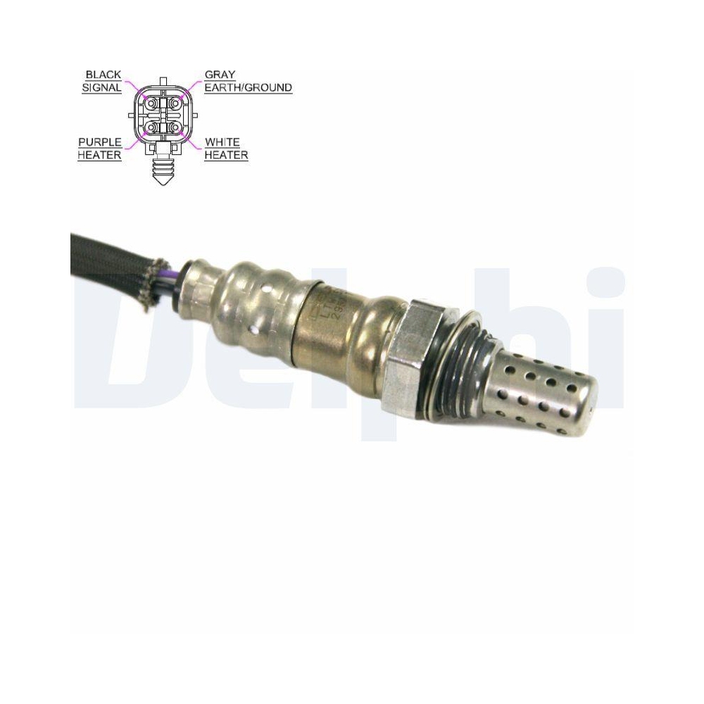 DELPHI ES20016-12B1 Lambdasonde f&uuml;r CHRYSLER TOYOTA JEEP, nach Katalysator