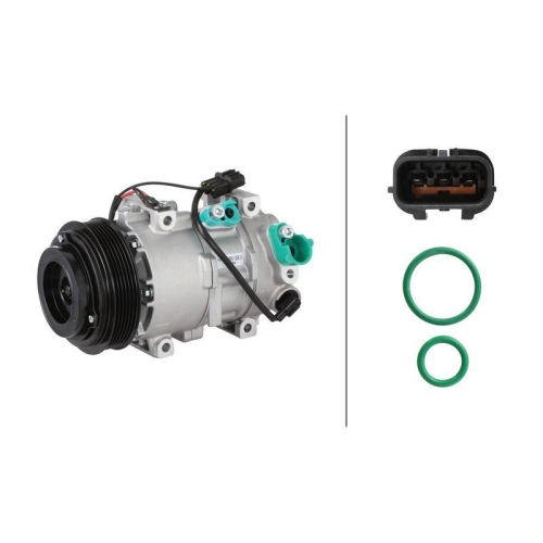 HELLA 8FK 366 204-091 Kompressor, Klimaanlage >>> Easy2Fit <<< f&uuml;r HYUNDAI KIA