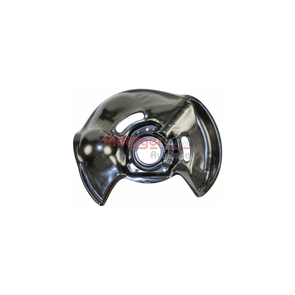 Spritzblech, Bremsscheibe METZGER 6115099 f&uuml;r MERCEDES-BENZ, Vorderachse links