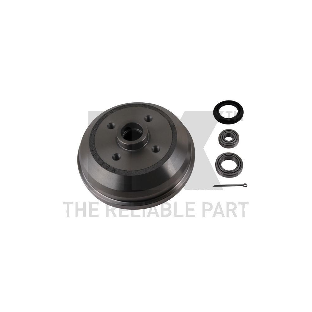 Bremstrommel NK 253622 f&uuml;r OPEL VAUXHALL, Hinterachse