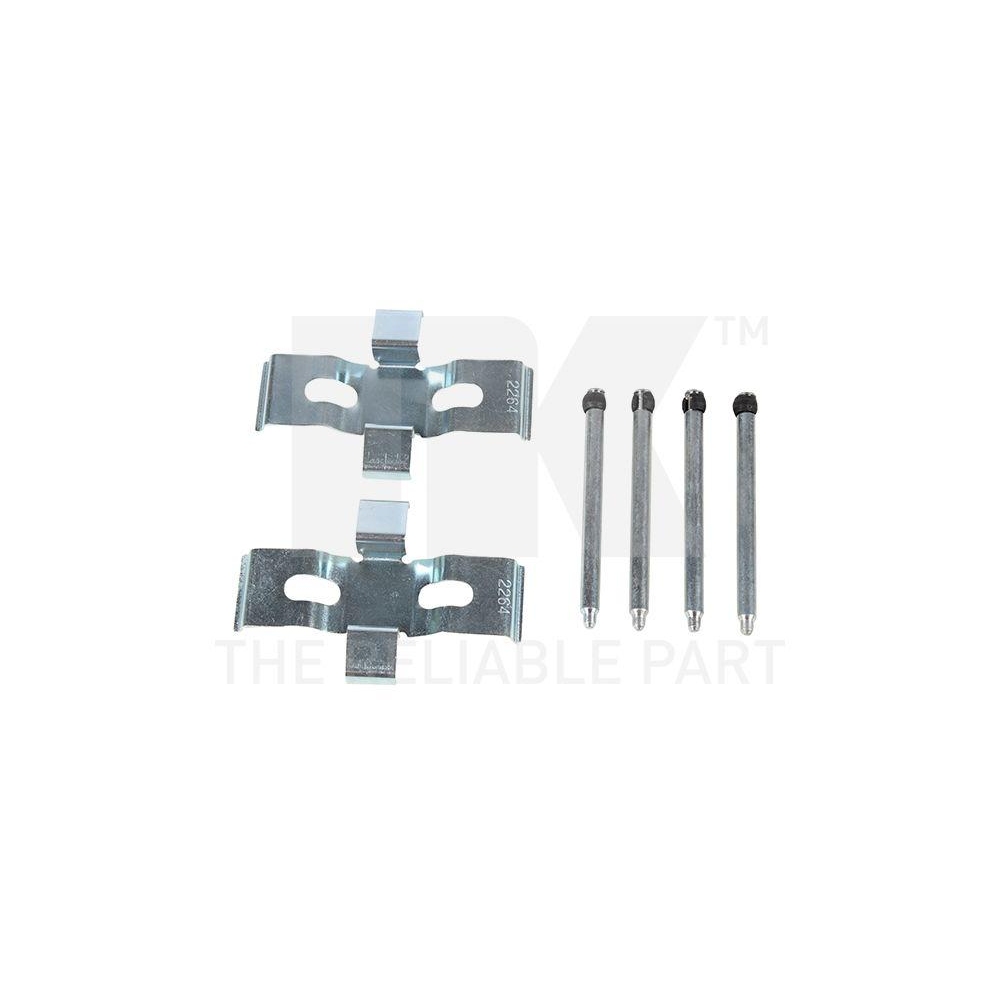 Zubeh&ouml;rsatz, Scheibenbremsbelag NK 79471248 f&uuml;r, Hinterachse, Vorderachse