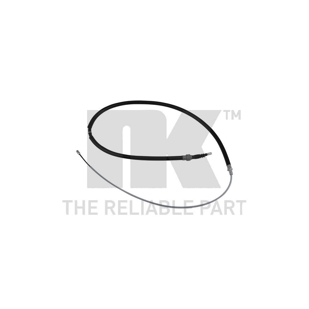 Seilzug, Feststellbremse NK 904774 f&uuml;r AUDI SEAT SKODA VW, links, rechts