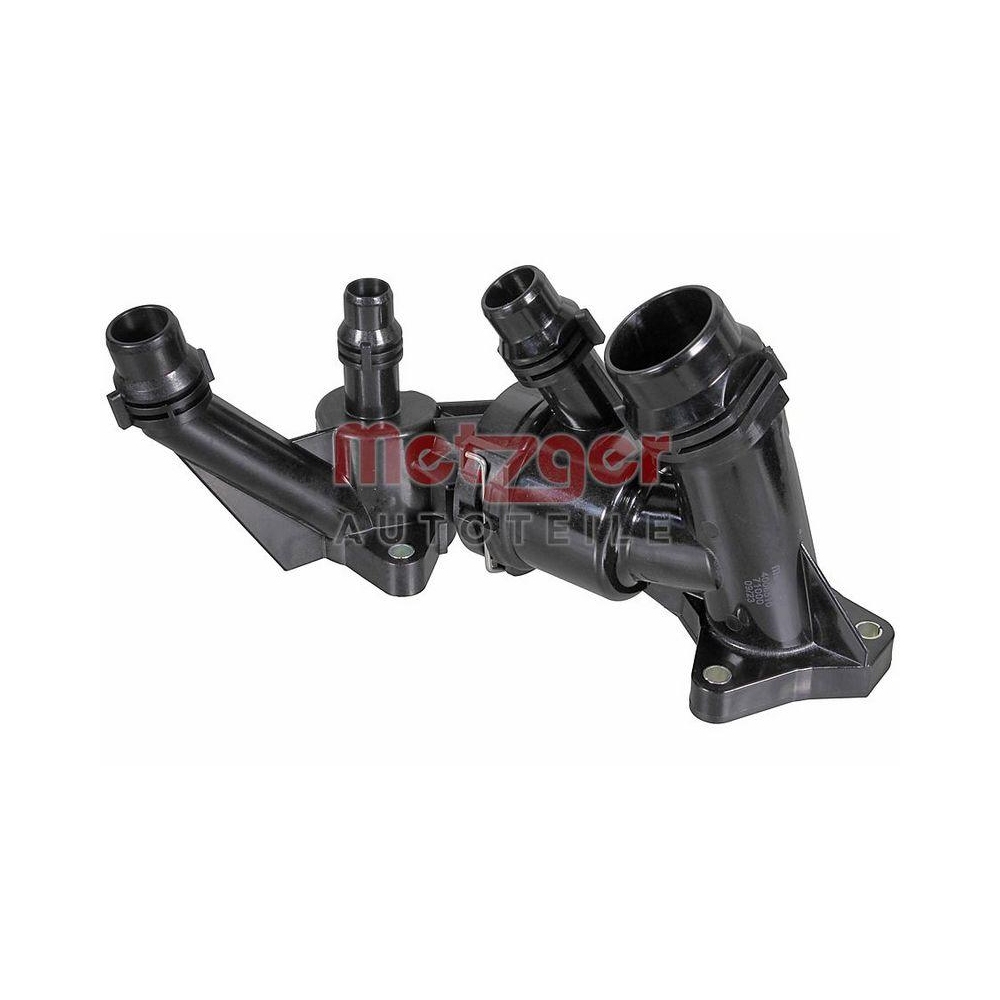 Thermostat, K&uuml;hlmittel METZGER 4006510 f&uuml;r BMW ALPINA, Motorblock, links