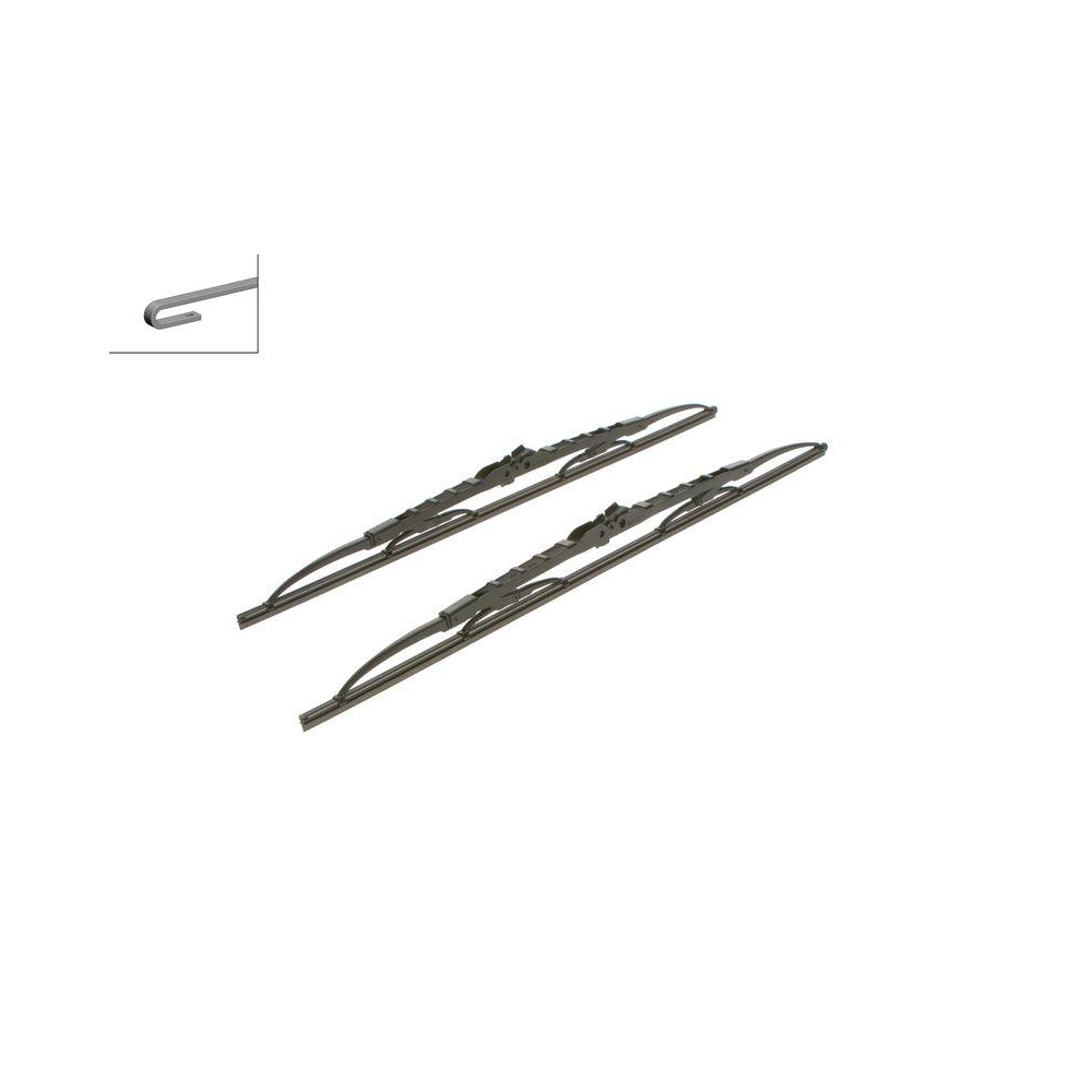Wischblatt BOSCH 3 397 118 422 Twin für FIAT FORD HONDA RENAULT, vorne