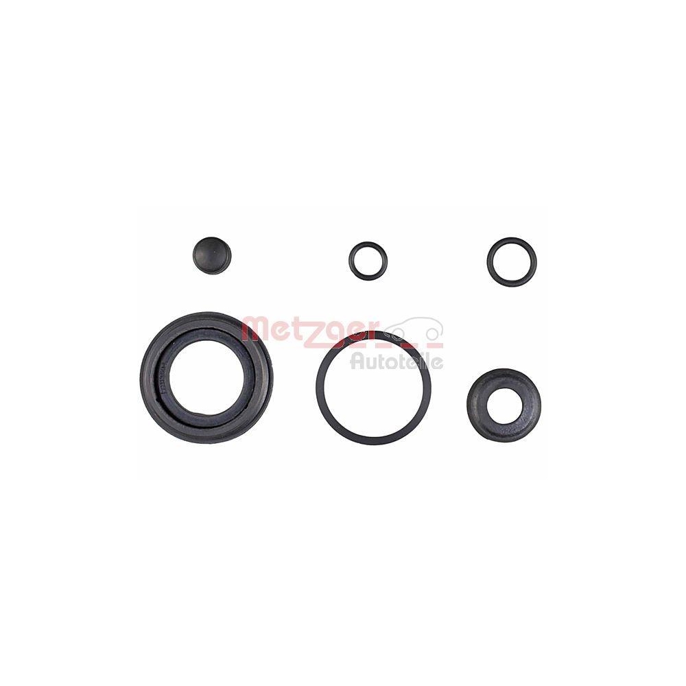 Reparatursatz, Bremssattel METZGER 114-0033 f&uuml;r, Hinterachse, Hinterachse links