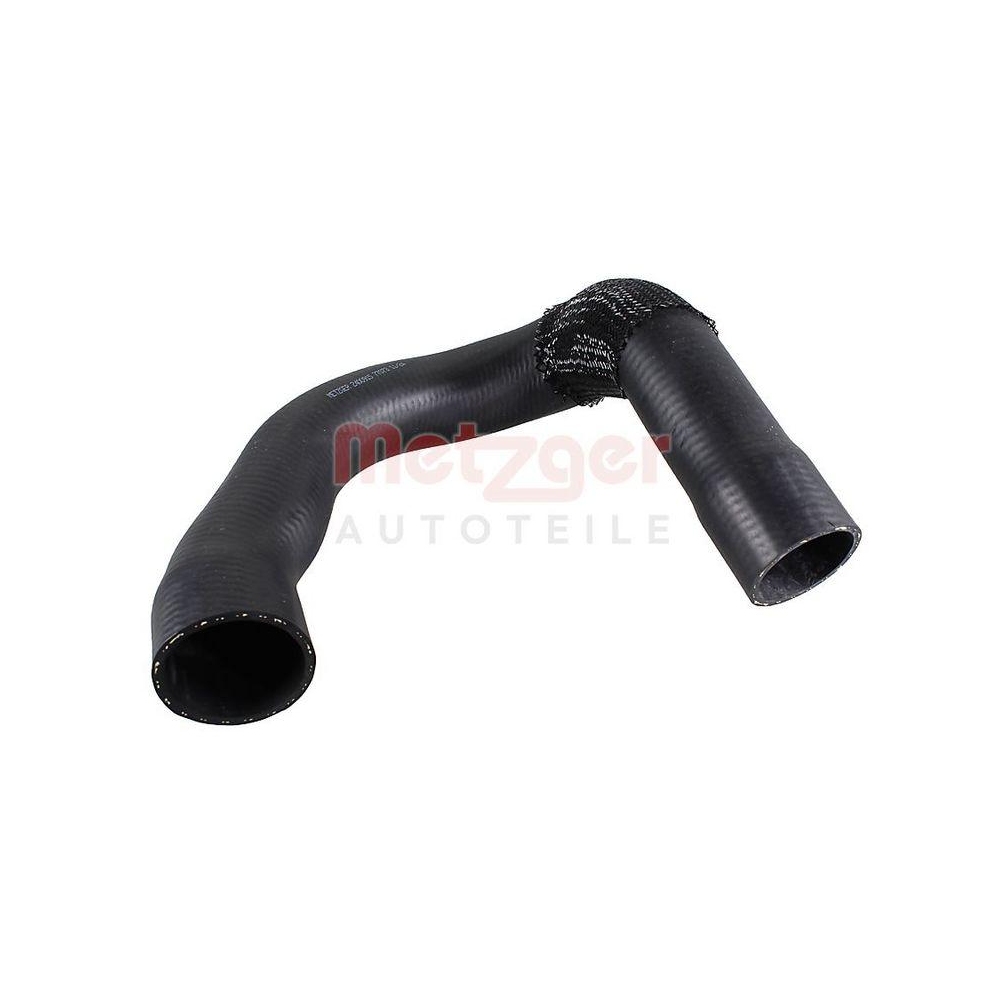 Ladeluftschlauch METZGER 2400915 f&uuml;r AUDI, Ladeluftk&uuml;hler, links