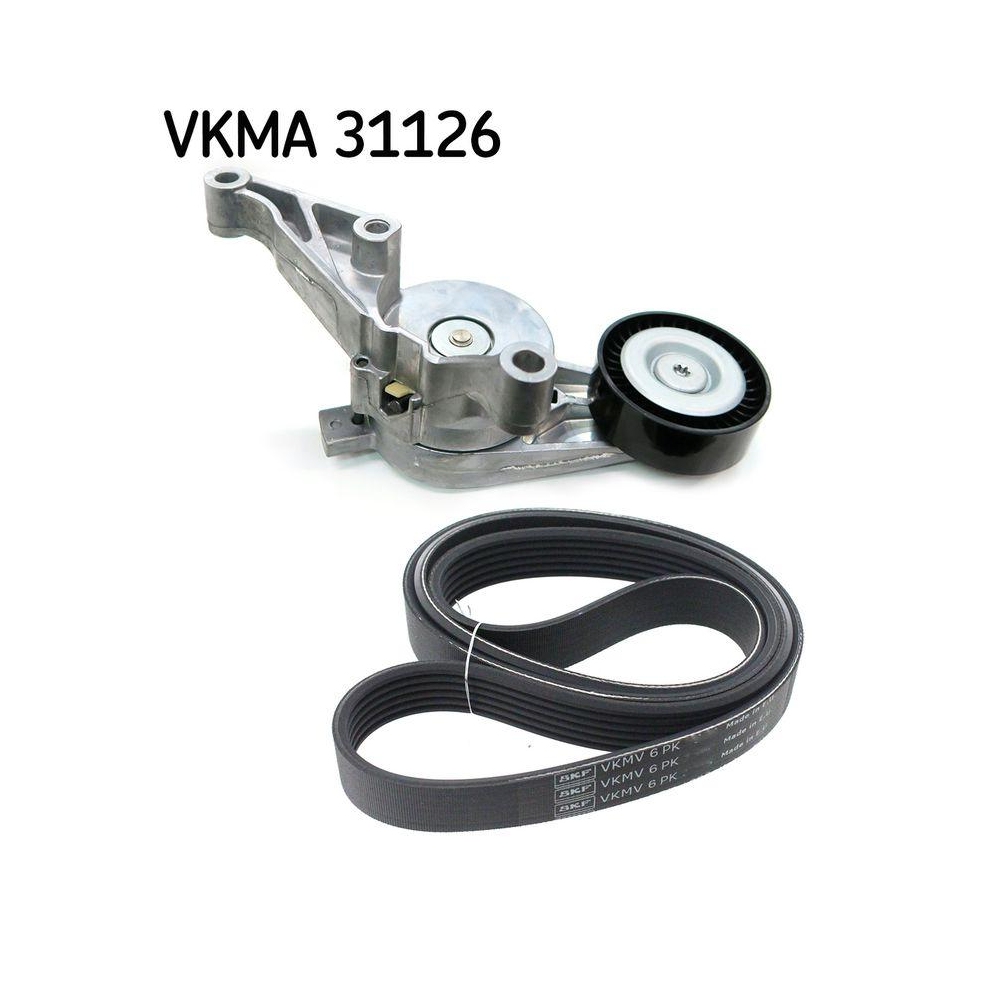 Keilrippenriemensatz SKF VKMA 31126 f&uuml;r AUDI FORD MITSUBISHI RENAULT SEAT SKODA