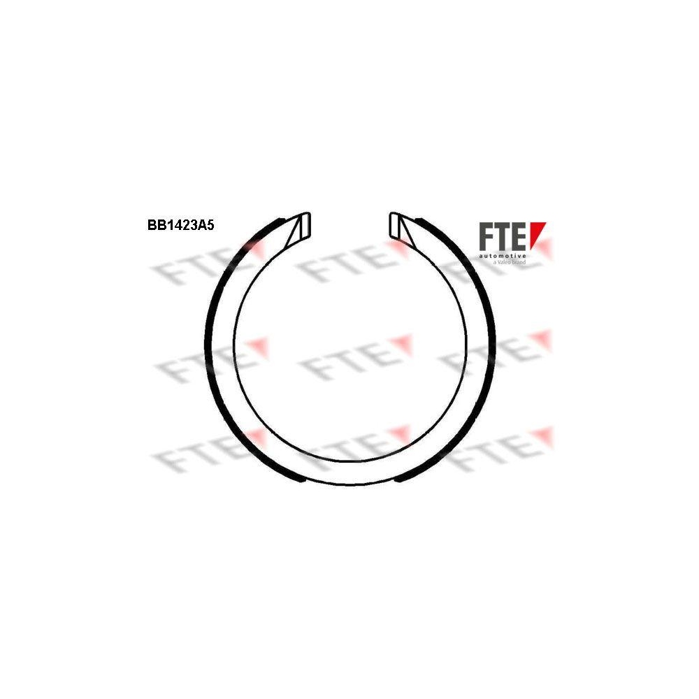 Bremsbackensatz, Feststellbremse FTE 9100151 für MAZDA OPEL CHEVROLET SSANGYONG