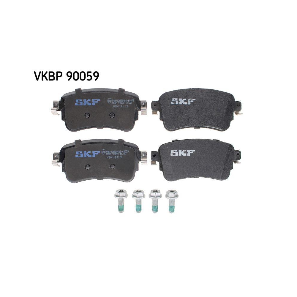 Bremsbelagsatz, Scheibenbremse SKF VKBP 90059 f&uuml;r CITRO&Euml;N FIAT PEUGEOT TOYOTA