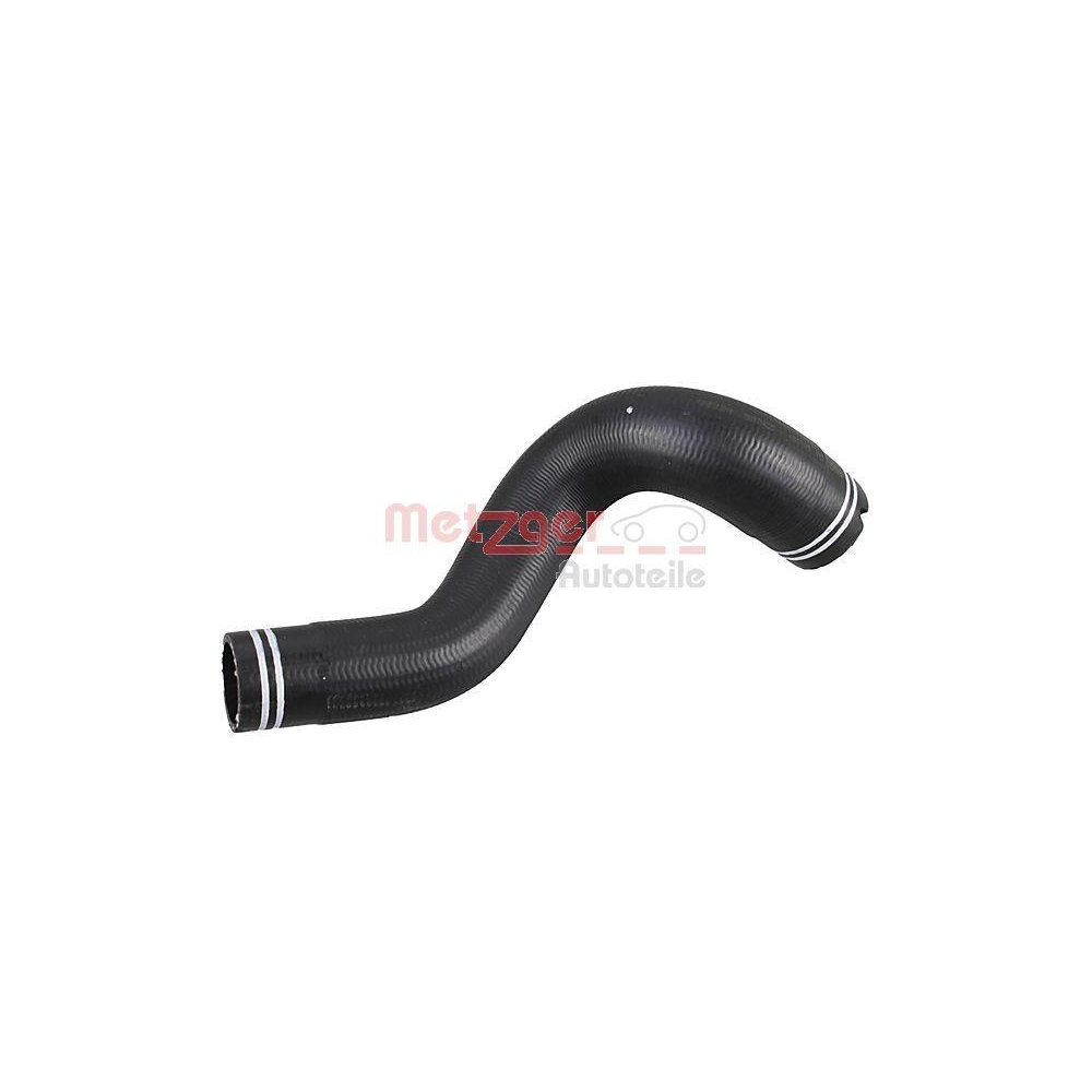 Ladeluftschlauch METZGER 2400916 f&uuml;r FIAT, Ladeluftk&uuml;hler, links