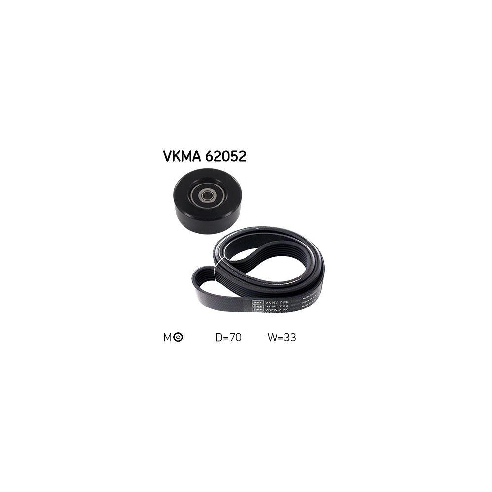 Keilrippenriemensatz SKF VKMA 62052 f&uuml;r NISSAN OPEL RENAULT TOYOTA VAUXHALL