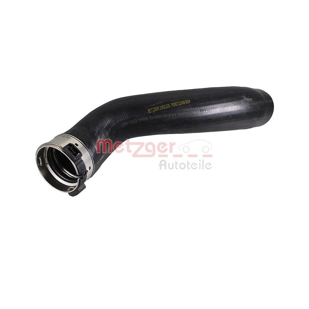 Ladeluftschlauch METZGER 2401326 f&uuml;r BMW, Ladeluftk&uuml;hler, links
