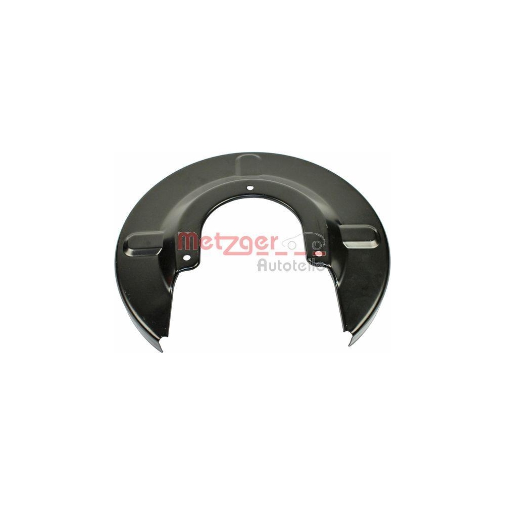 Spritzblech, Bremsscheibe METZGER 6115106 f&uuml;r VAG, Hinterachse links
