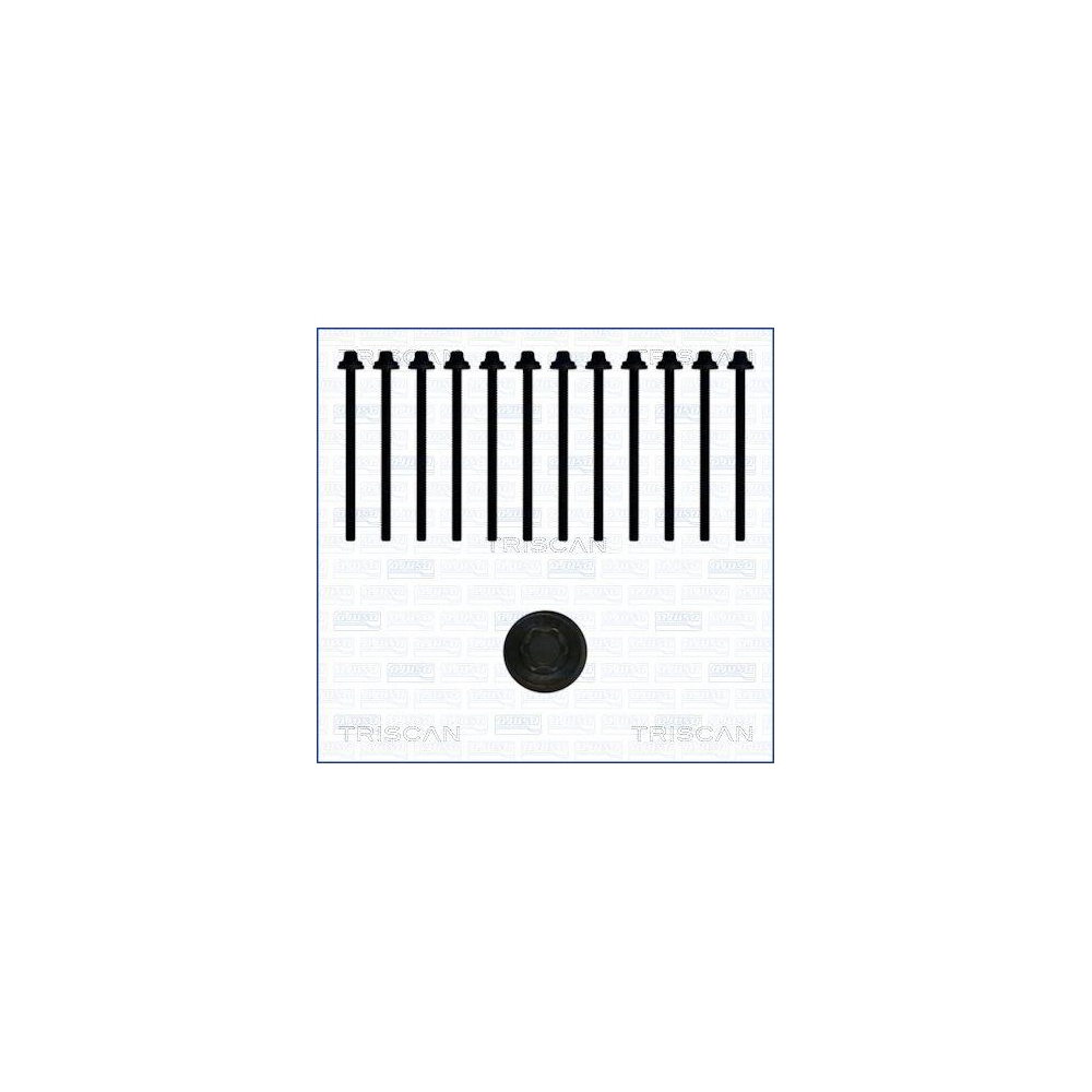 Zylinderkopfschraubensatz TRISCAN 98-5018 f&uuml;r OPEL