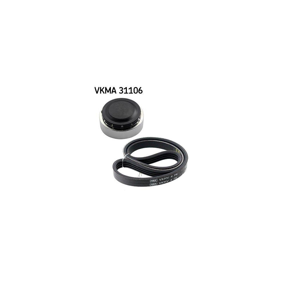 Keilrippenriemensatz SKF VKMA 31106 f&uuml;r AUDI PEUGEOT RENAULT SEAT SKODA TOYOTA