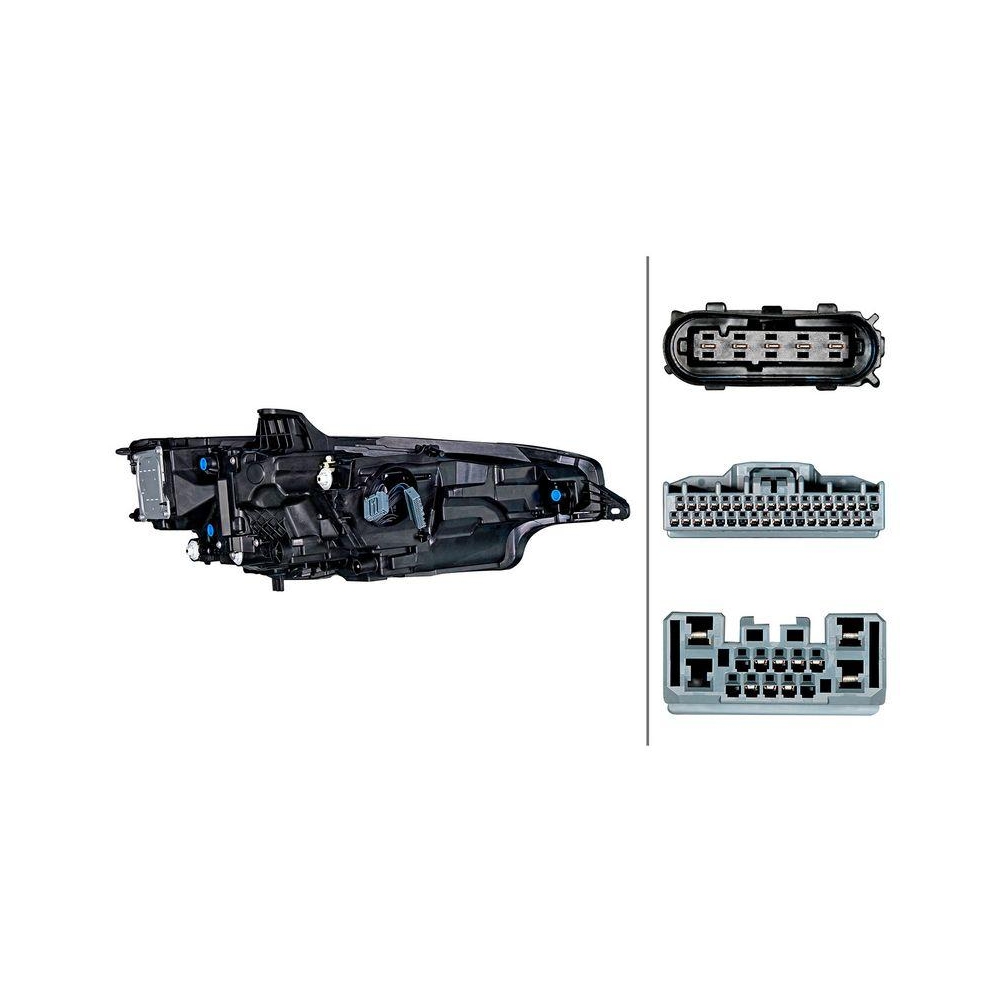 HELLA Hauptscheinwerfer 1EX 013 508-911 für VOLVO, links