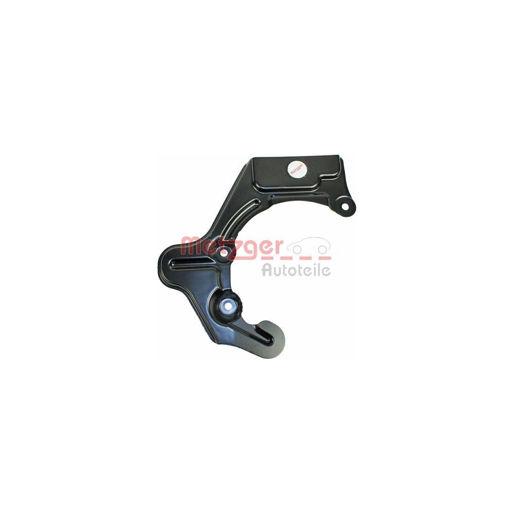 Spritzblech, Bremsscheibe METZGER 6115115 f&uuml;r VAG, Vorderachse links