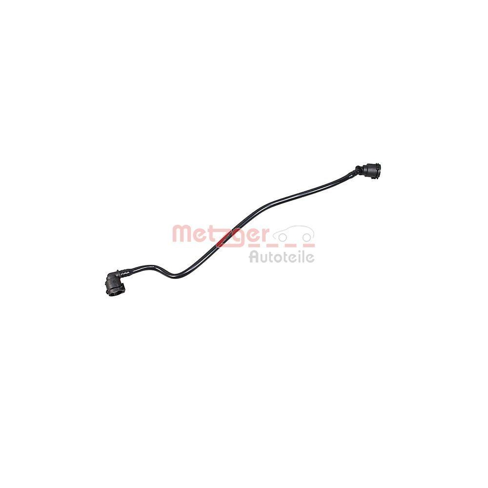 K&uuml;hlmittelrohrleitung METZGER 4010360 f&uuml;r BMW, Hauptausgleichsbeh&auml;lter, links
