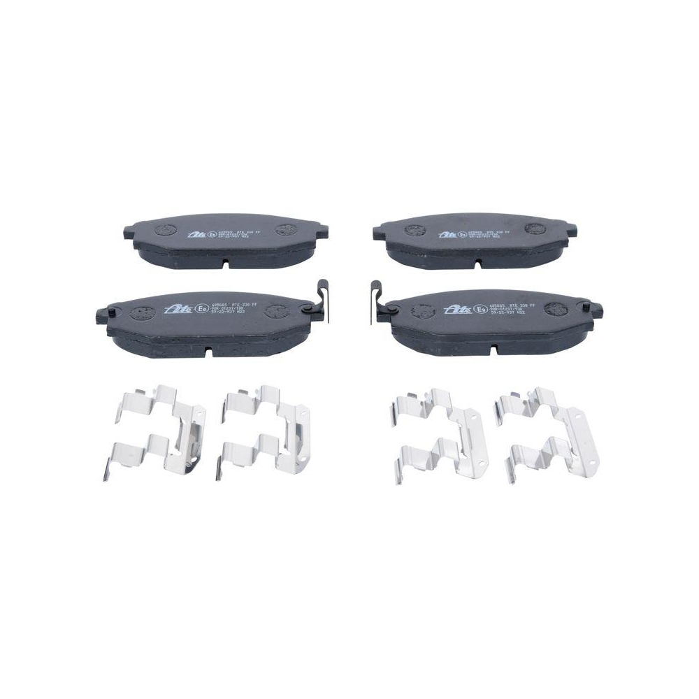 Bremsbelagsatz, Scheibenbremse ATE 13.0460-5885.2 f&uuml;r MITSUBISHI HYUNDAI