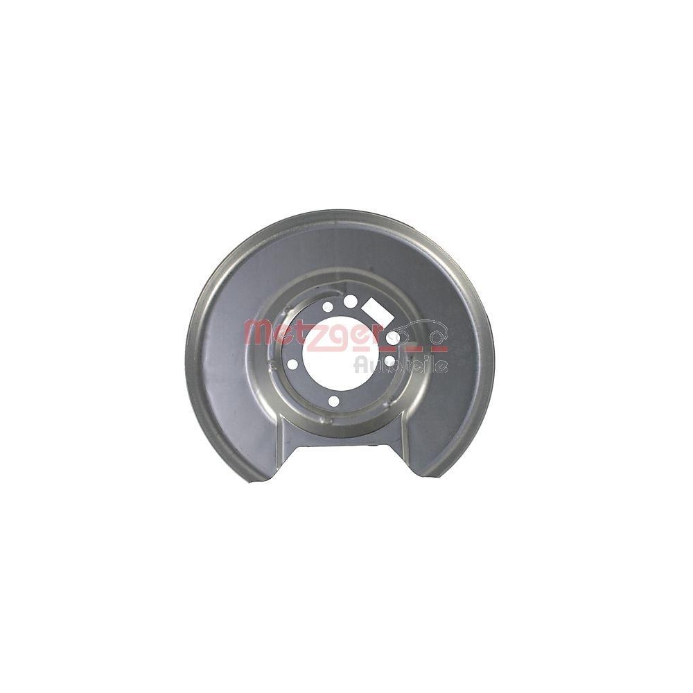 Spritzblech, Bremsscheibe METZGER 6115166 f&uuml;r VOLVO, Hinterachse rechts