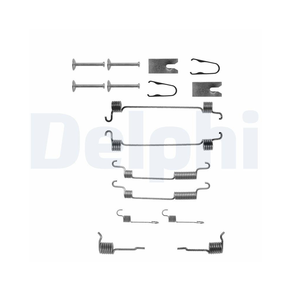 DELPHI LY1239 Zubeh&ouml;rsatz, Bremsbacken f&uuml;r, Hinterachse