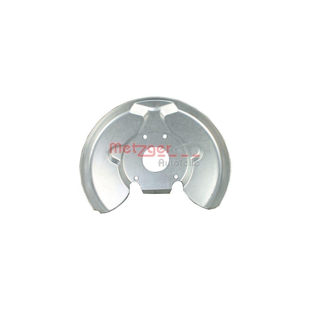 Spritzblech, Bremsscheibe METZGER 6115169 f&uuml;r VOLVO, Vorderachse links
