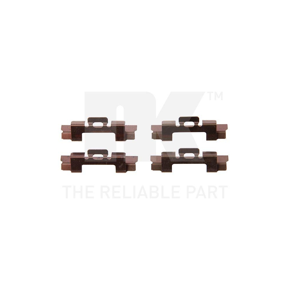 Zubeh&ouml;rsatz, Scheibenbremsbelag NK 7922027 f&uuml;r NISSAN, Vorderachse